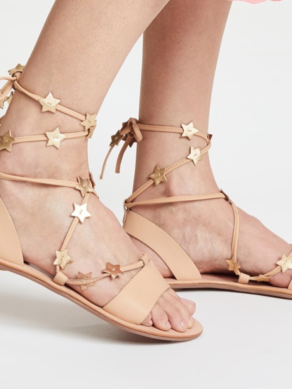 Loeffler Randall Starla Ankle Wrap Sandals